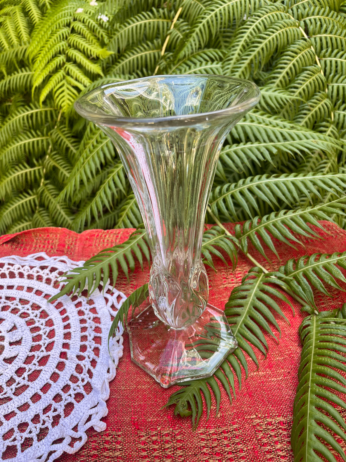 Jarròn cristal art decò