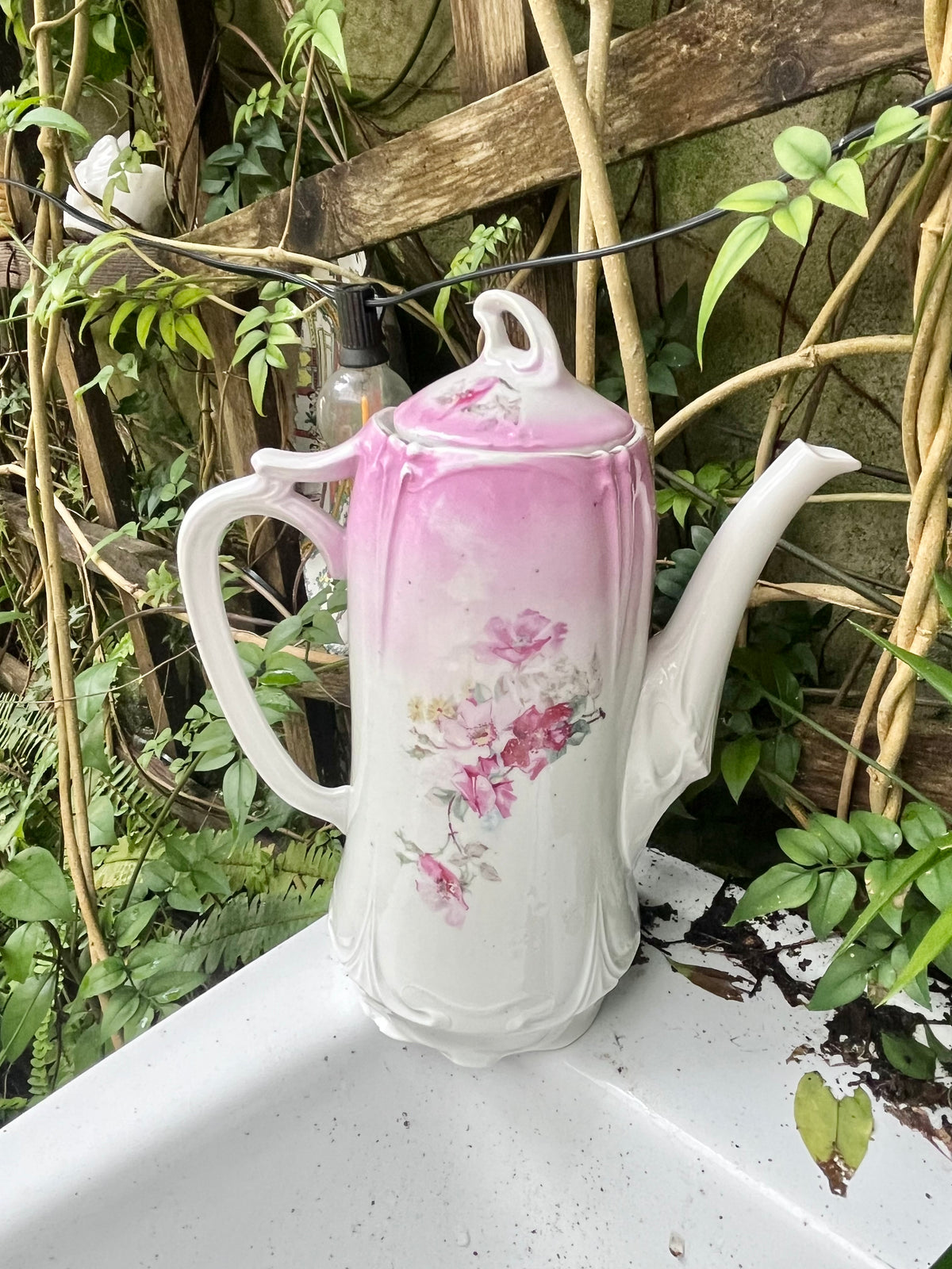Juego de servir café porcelana de Limoges.