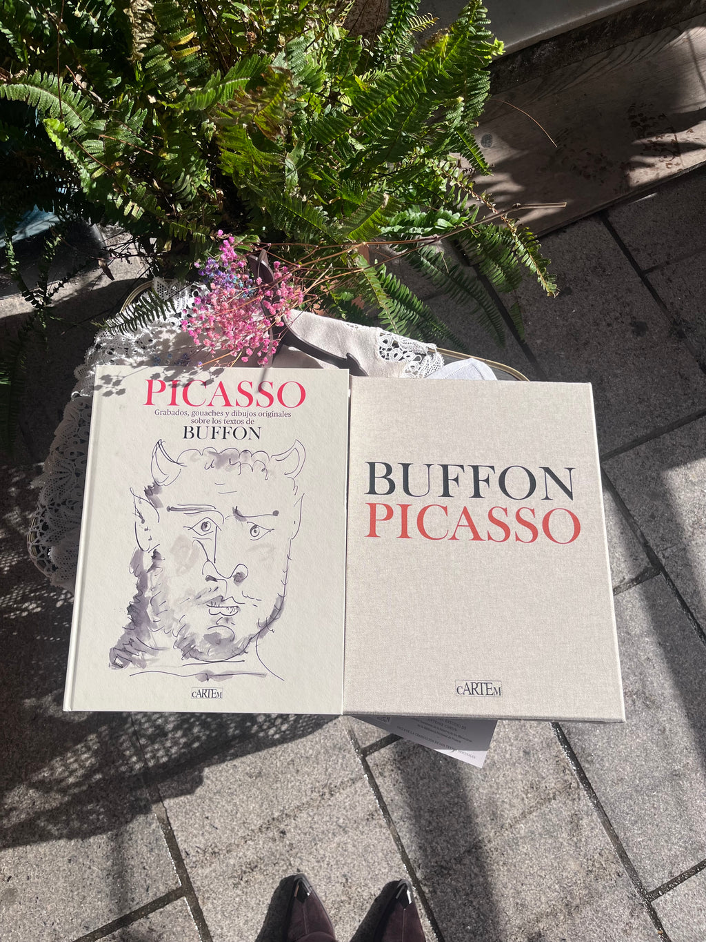 PICASSO . Grabados, gouaches y dibujos originales sobre los textos de BUFFON. CARTEM