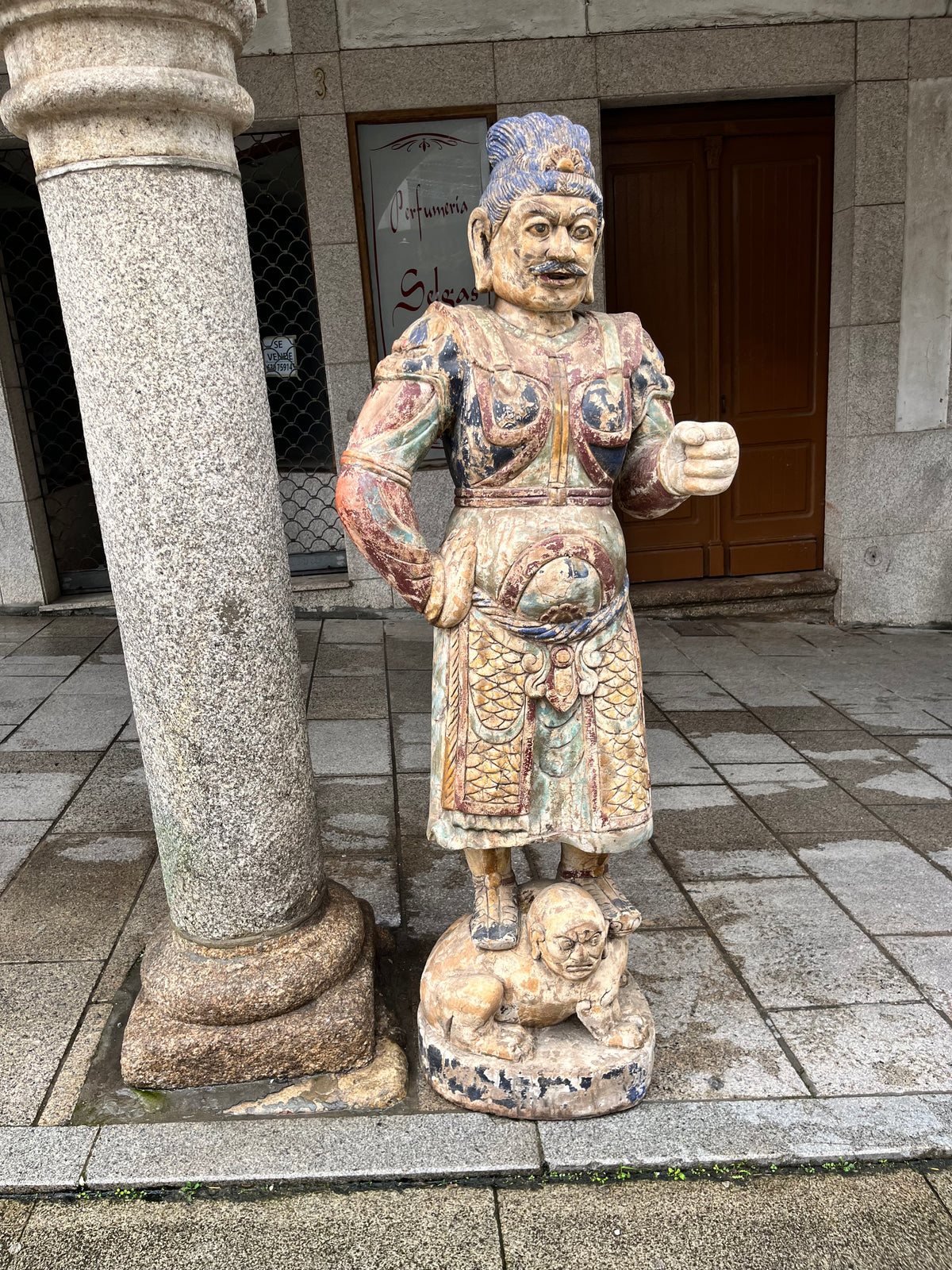 Guerrero de Lokapala. Asia.