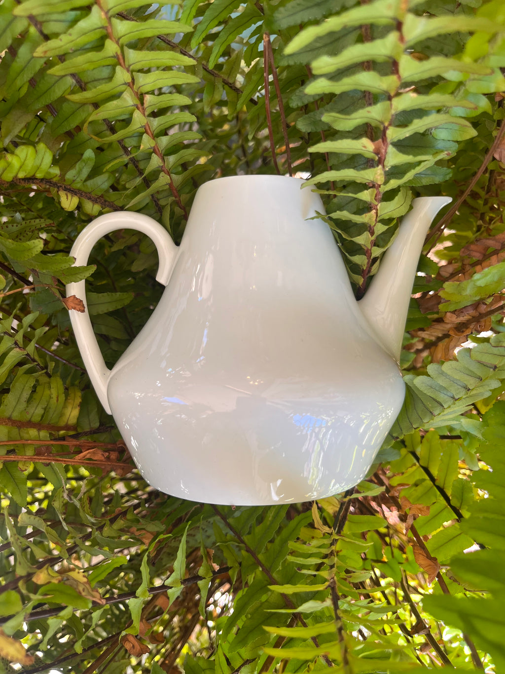 Tetera porcelana blanca de O Castro.