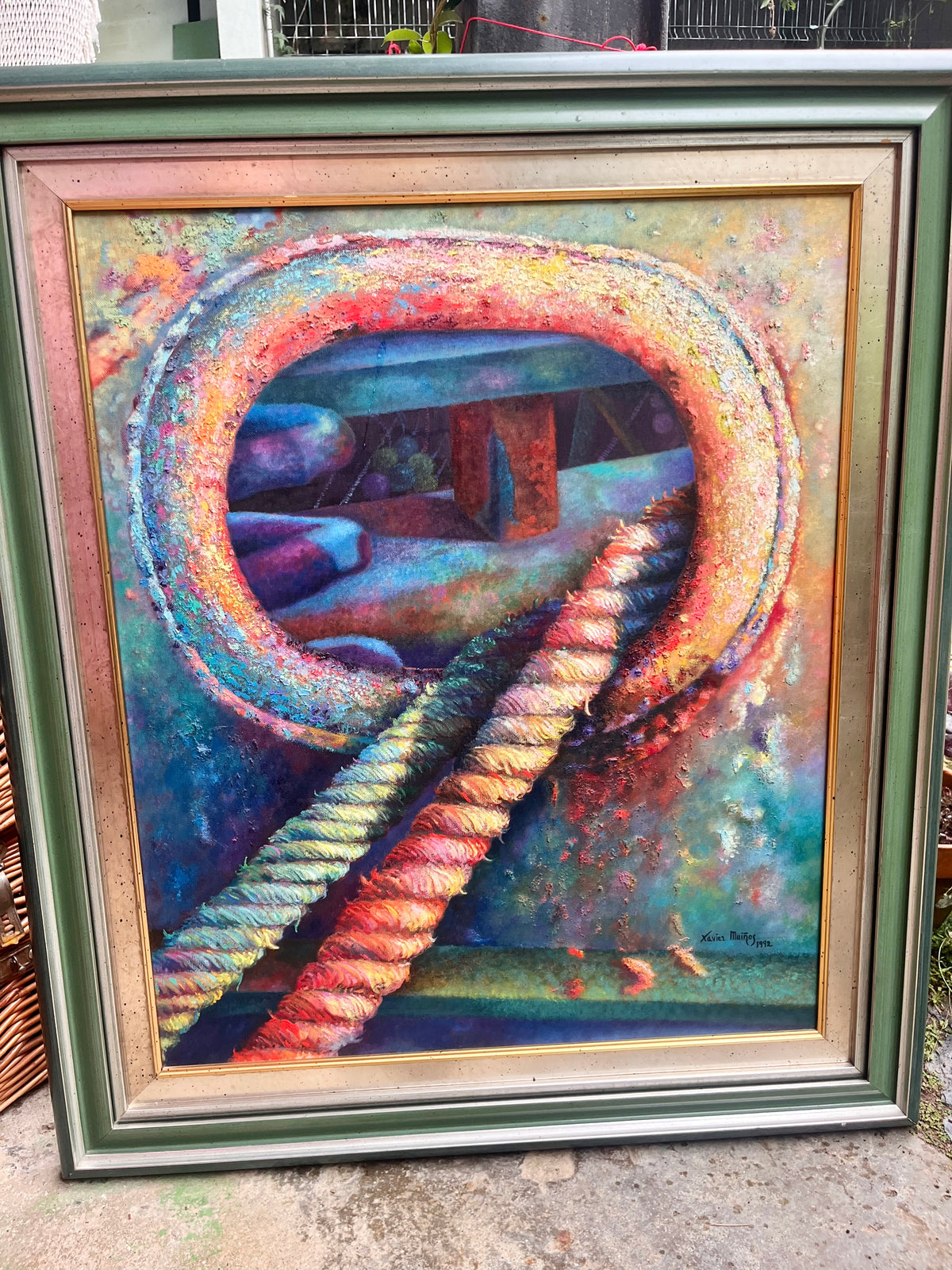 Òleo de Xavier Muiños, año 1992