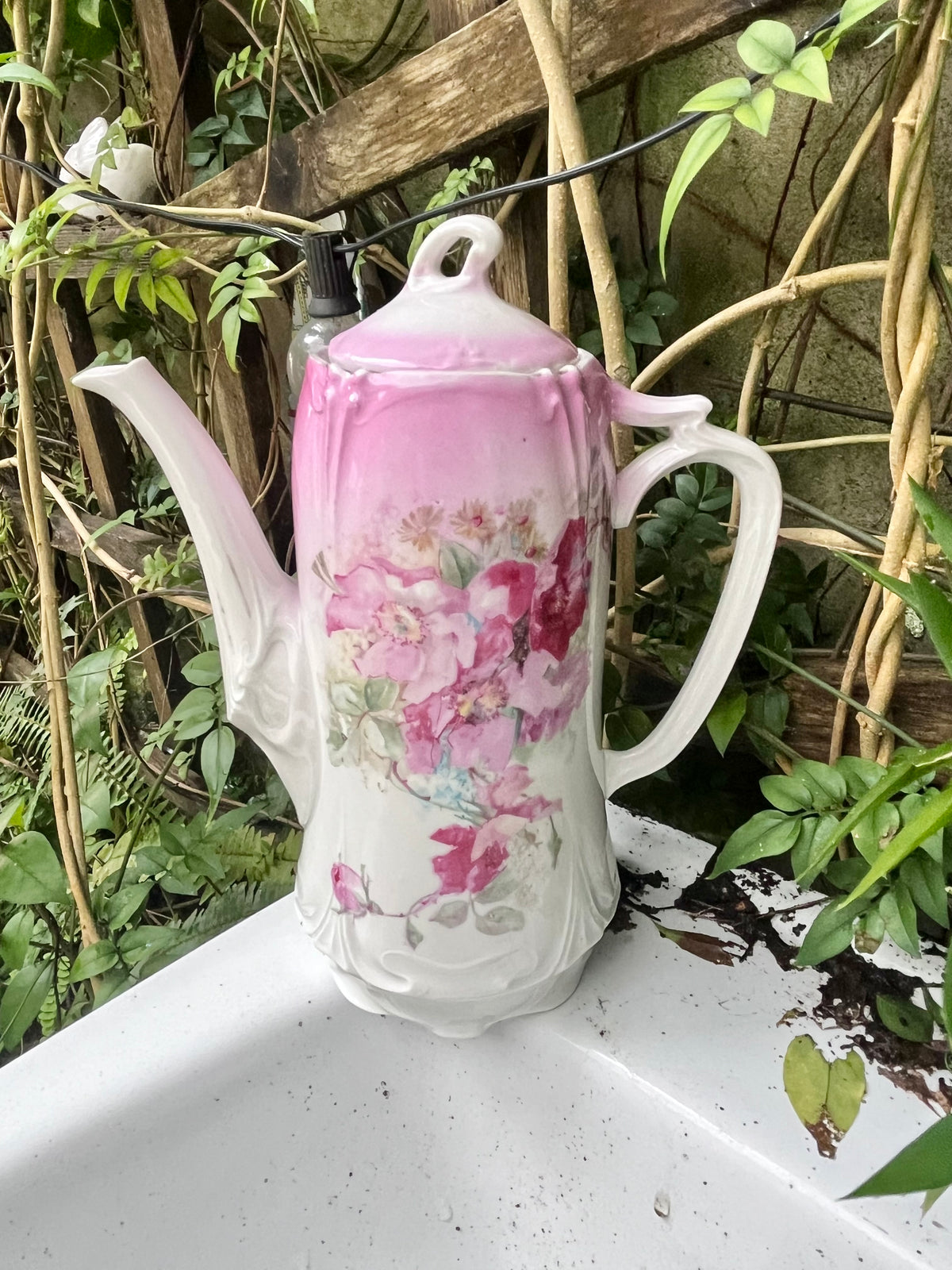 Juego de servir café porcelana de Limoges.