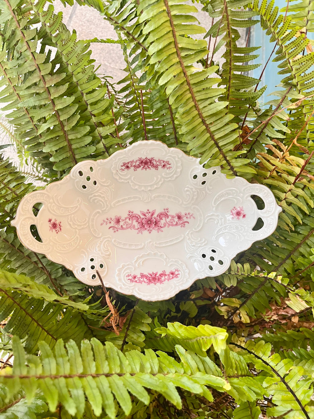 Fuente porcelana de Bavaria.  Lindbergh Kueps