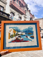 Acuarela de Javier Correa Corredoira.