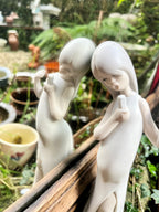 Figura niña cantando. Lladrò.