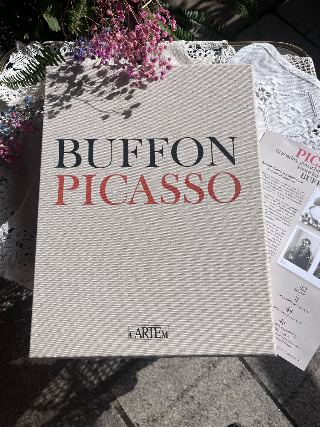 PICASSO . Grabados, gouaches y dibujos originales sobre los textos de BUFFON. CARTEM