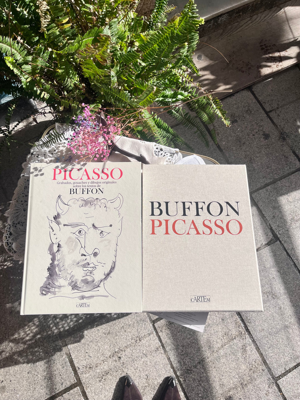 PICASSO . Grabados, gouaches y dibujos originales sobre los textos de BUFFON. CARTEM