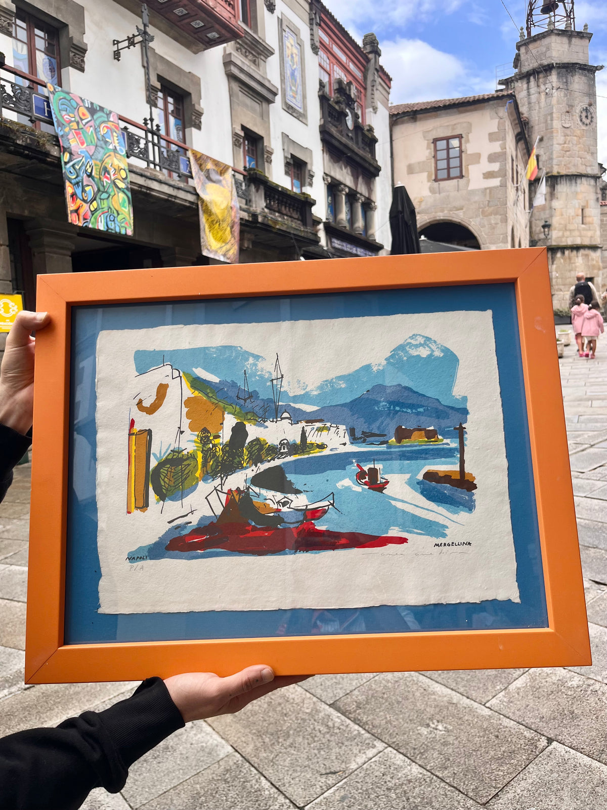 Acuarela de Javier Correa Corredoira.