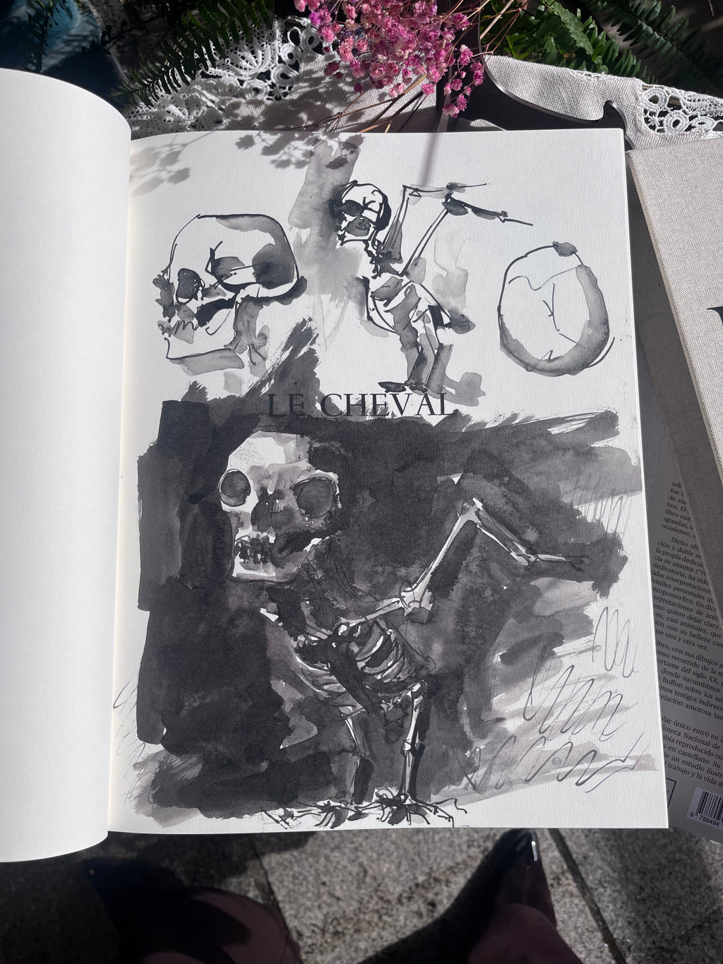 PICASSO . Grabados, gouaches y dibujos originales sobre los textos de BUFFON. CARTEM