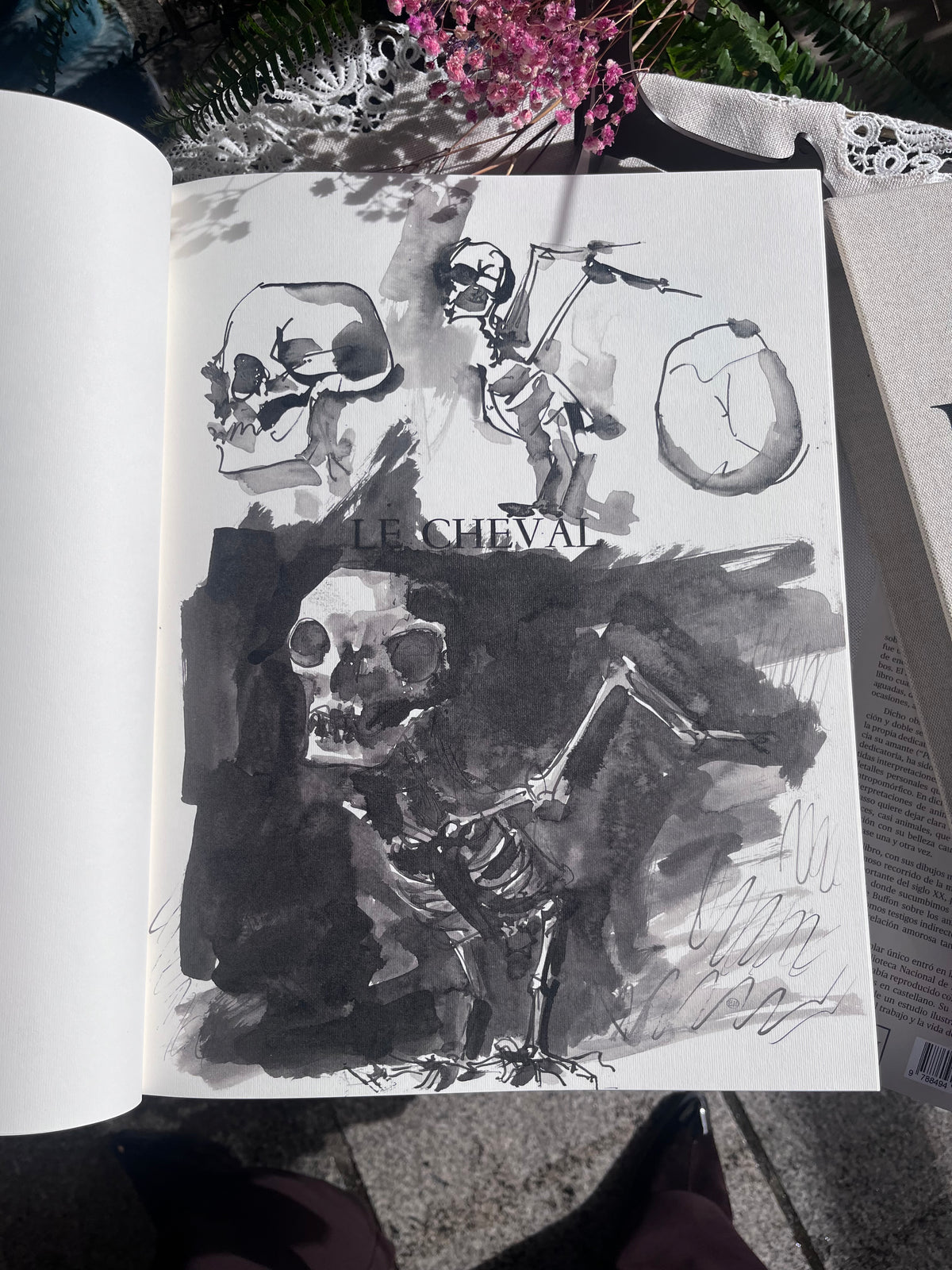 PICASSO . Grabados, gouaches y dibujos originales sobre los textos de BUFFON. CARTEM
