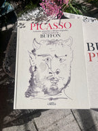 PICASSO . Grabados, gouaches y dibujos originales sobre los textos de BUFFON. CARTEM