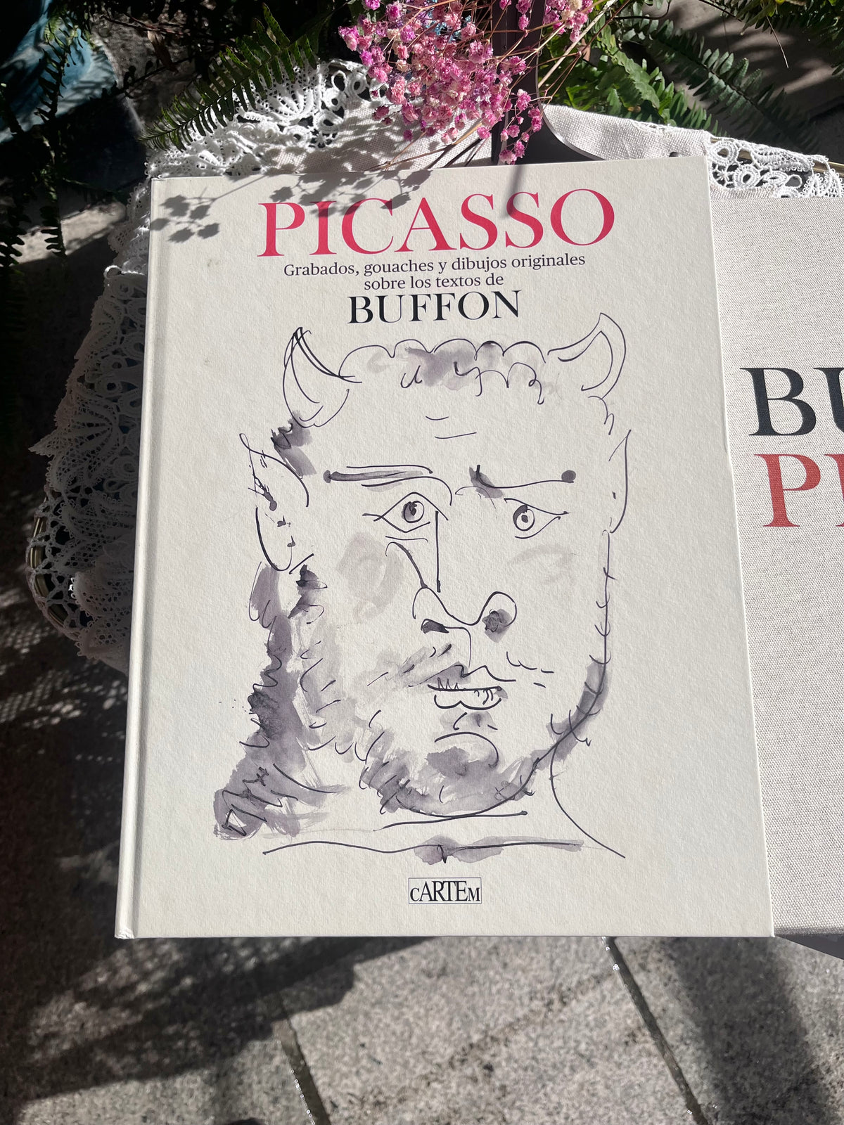 PICASSO . Grabados, gouaches y dibujos originales sobre los textos de BUFFON. CARTEM