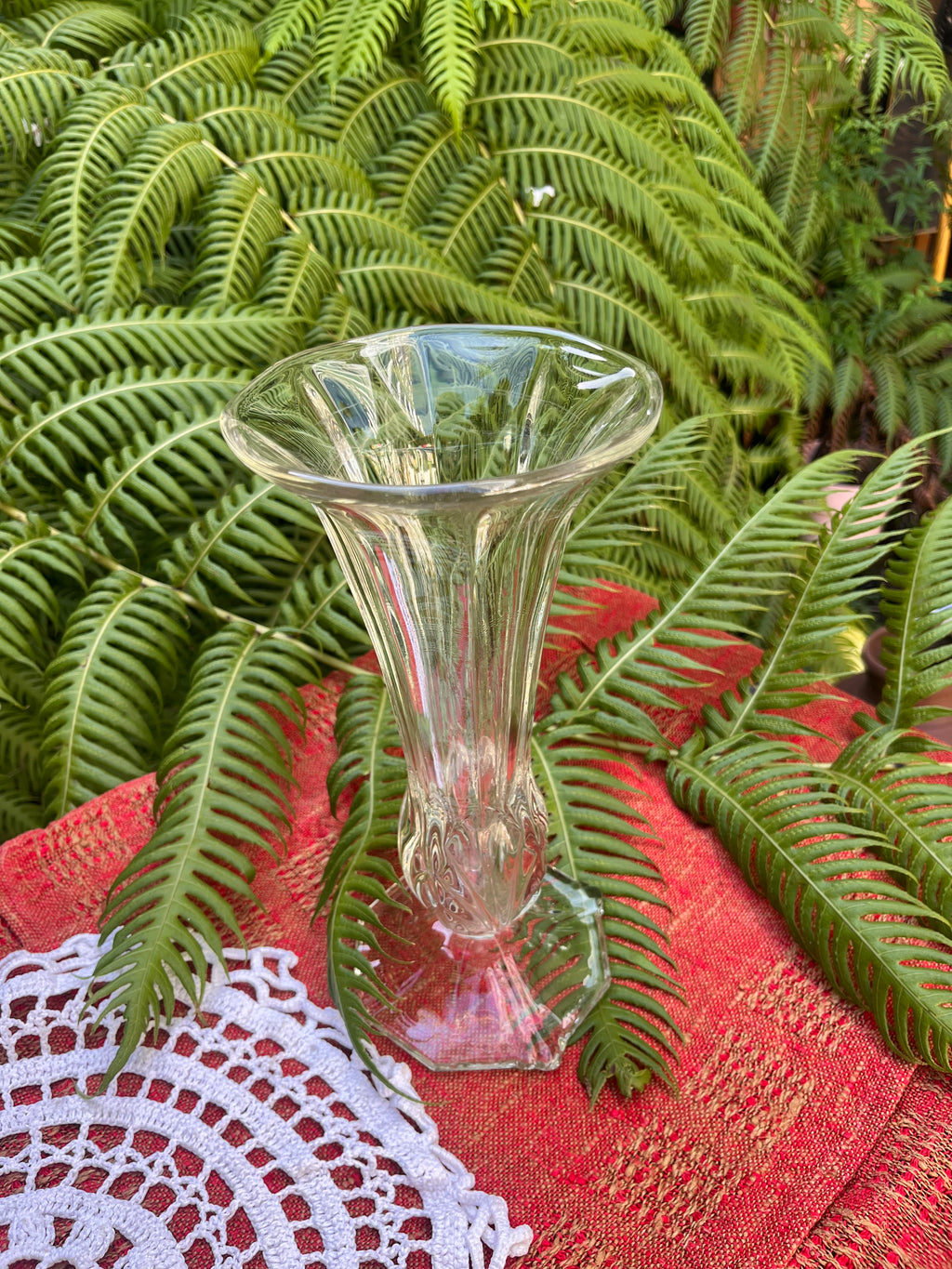 Jarròn cristal art decò