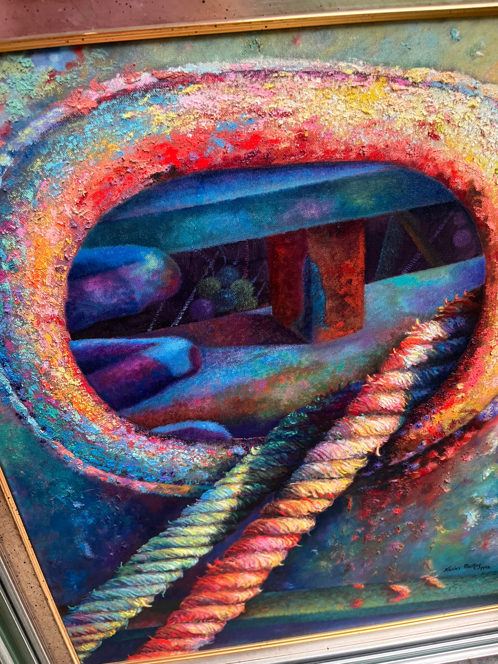 Òleo de Xavier Muiños, año 1992