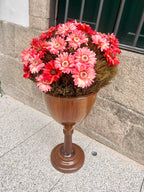 Macetero copa alto.