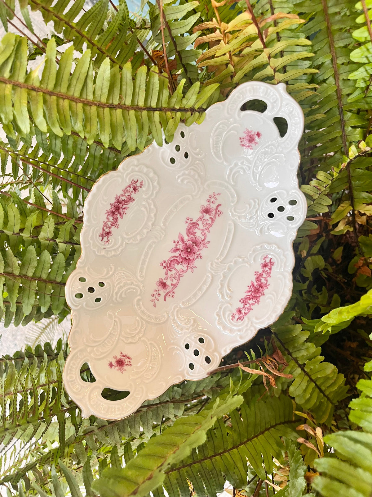 Fuente porcelana de Bavaria.  Lindbergh Kueps