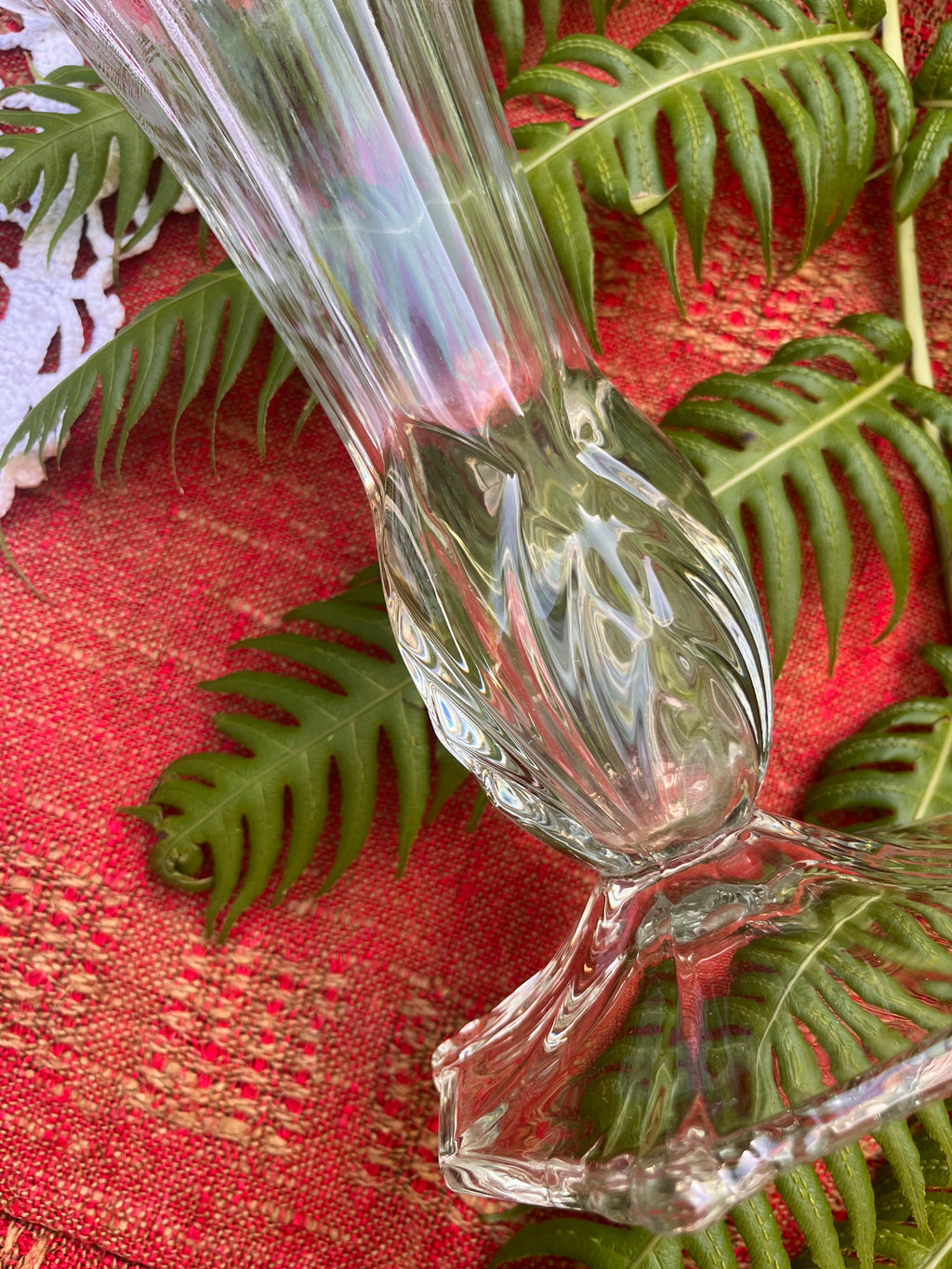Jarròn cristal art decò