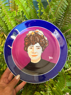 Plato porcelana O Castro