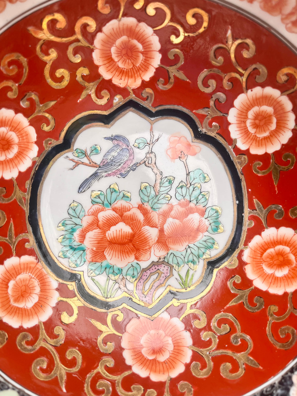 Frutero porcelana de Macau.