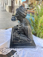 Escultura de bronce . José María Acuña.