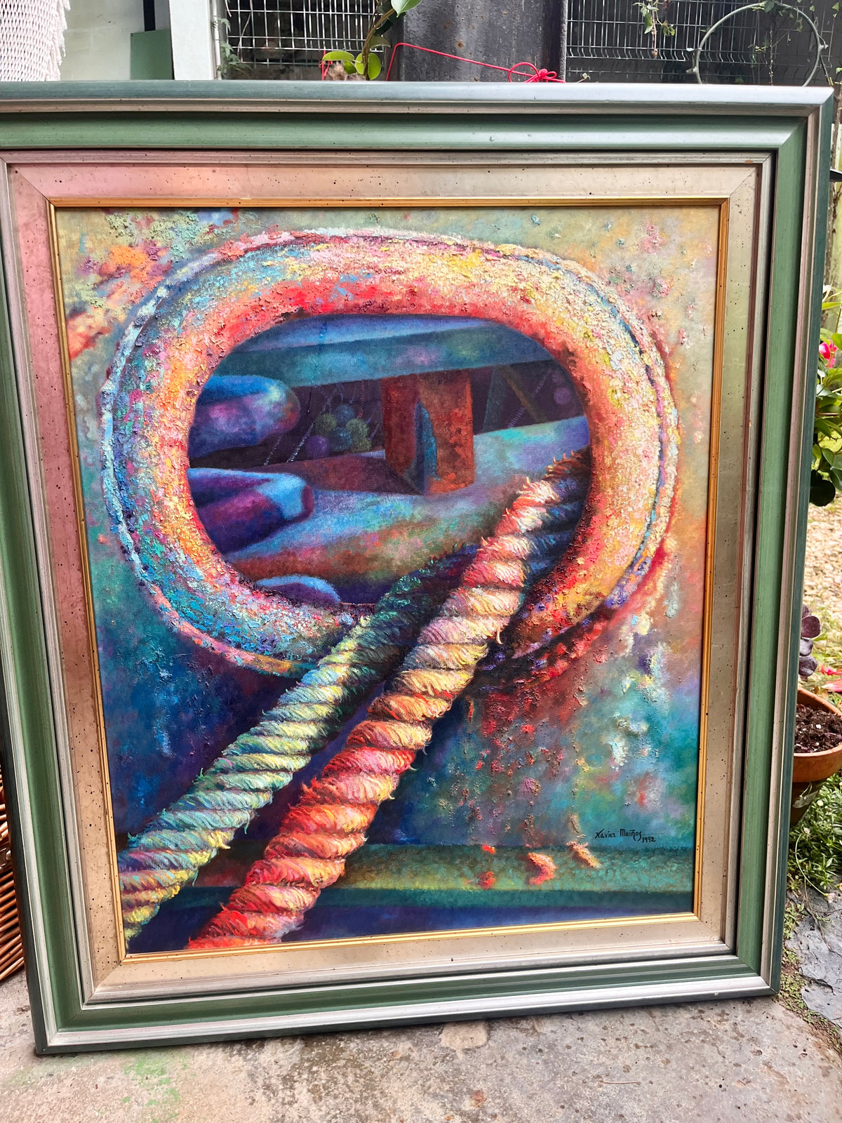 Òleo de Xavier Muiños, año 1992