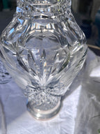Jarrón cristal tallado