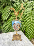 Sevres. Jarra porcelana y bronce.
