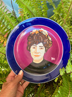 Plato porcelana O Castro