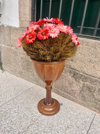 Macetero copa alto.