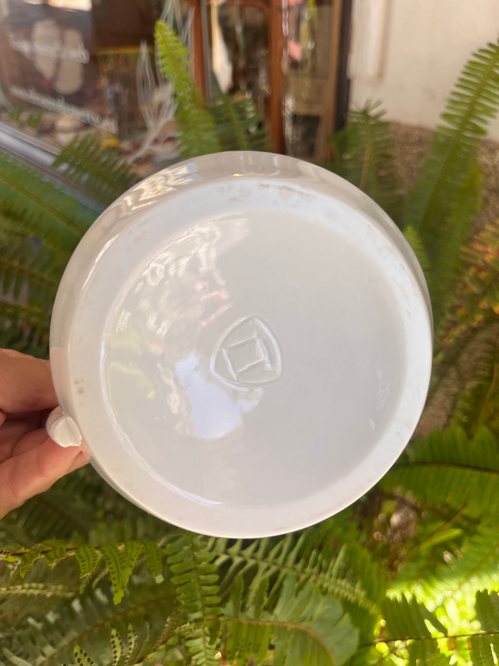 Tetera porcelana blanca de O Castro.