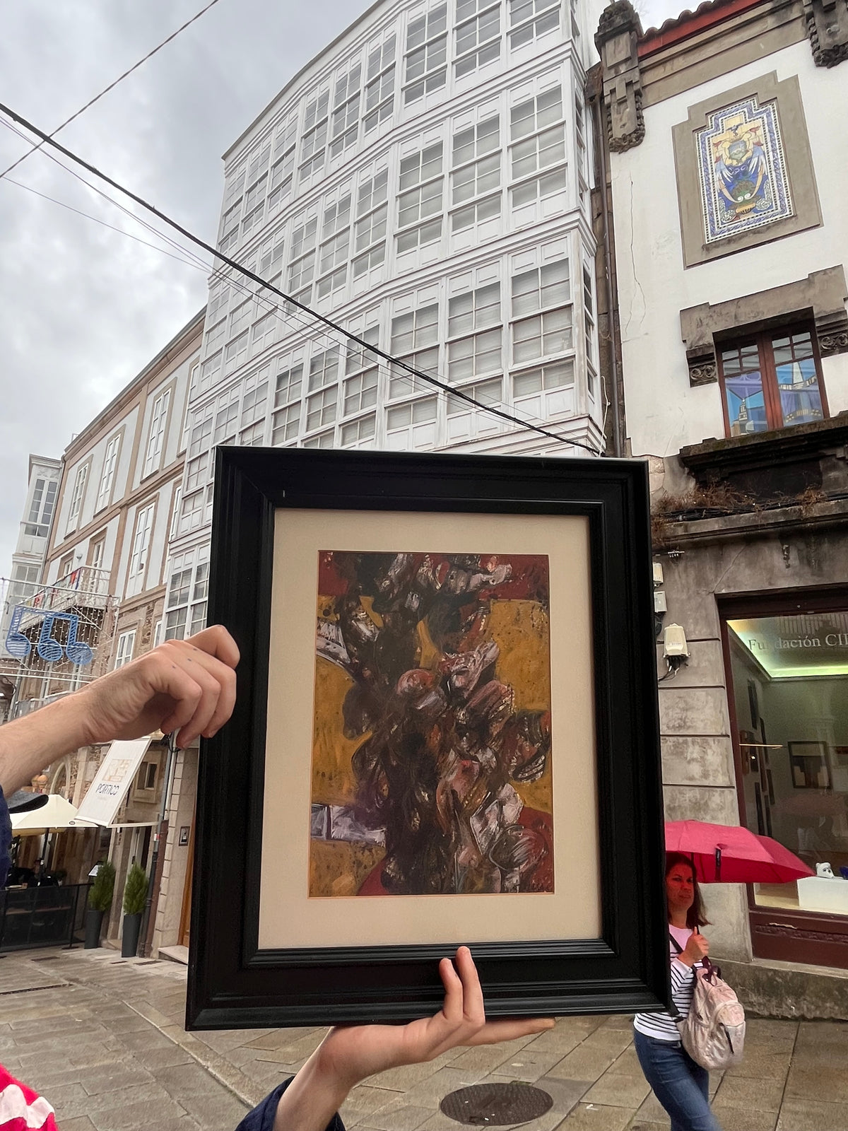Òleo sobre lienzo de Alfonso Sucasas