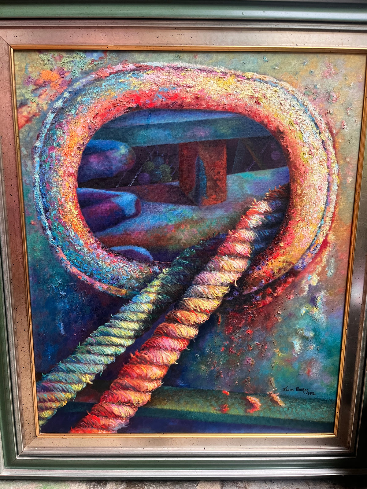Òleo de Xavier Muiños, año 1992
