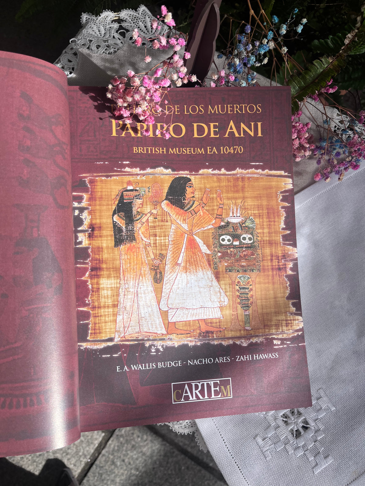 El Libro de los Muertos. Papiro de Ani. CARTEM