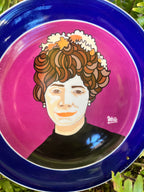 Plato porcelana O Castro