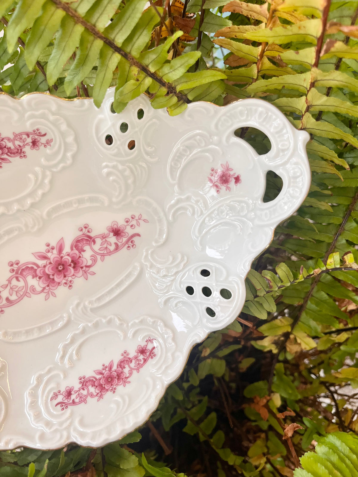 Fuente porcelana de Bavaria.  Lindbergh Kueps