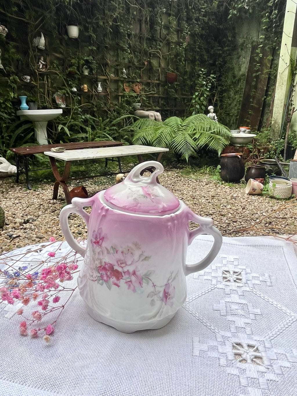 Juego de servir café porcelana de Limoges.
